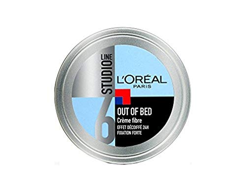 Studio Line, L'Oréal Paris, Out Of Bed - Crema Per Capelli Uomo Effetto Spettinato, Tenuta Forte