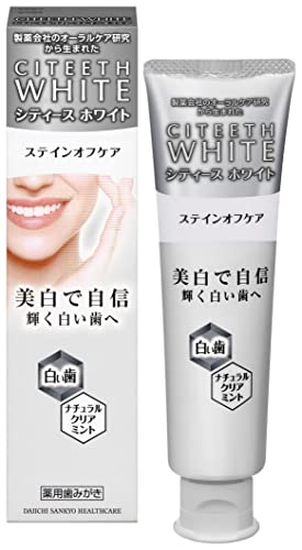 Citeeth White Stain Off Care - Pasta Toota, 110 G, Colore: Menta Naturale
