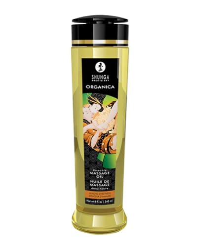 Shunga Massage Oil Organica Mandorla Morbidezza 240 Ml - 257 G