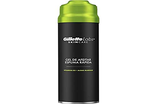 Gillette Labs Gel Da Barba Con Schiuma Rapida, 198Ml