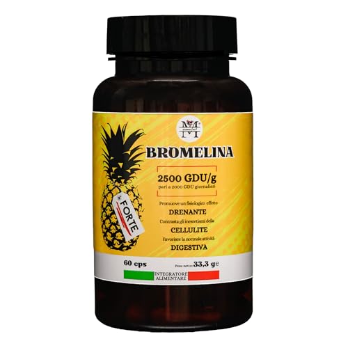 Metamorfosi® 2500/G - 800Mg Bromelina Forte Drenante Anticellulite Con Enzimi Digestivi Completi