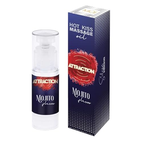 Attraction Mai Attrazione Olio Da Massaggio Hot Kiss Aroma Mojito Transparent 50 Ml