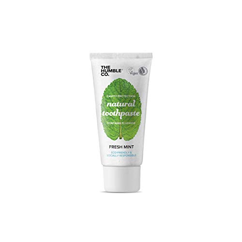 Humble Natural Toothpaste - Dentifricio - With Fluoride- Con Fluoro - Fresh Mint - Menta Fresca 3 X 75 Ml