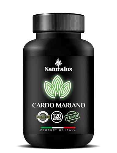 Naturalus Cardo Mariano Capsule Tarassaco E Carciofo, Detox Depurativo Per Fegato E Intestino, Disintossicante Forte, Integratore Naturale Efficace, M