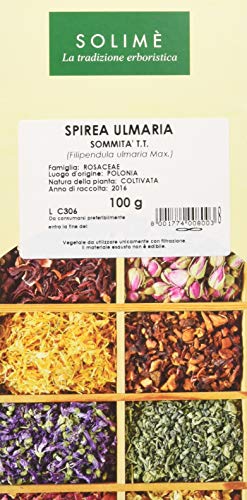 Spirea Ulmaria Sommità Taglio Tisana - 100 G - Prodotto Made In Italy