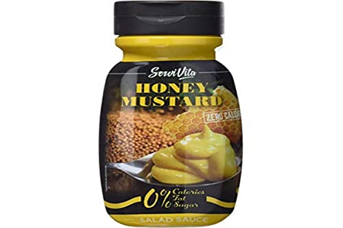 Salsa Mostaza E Miele - 320 Ml Con Tutto Il Sapore E Zero Calorie