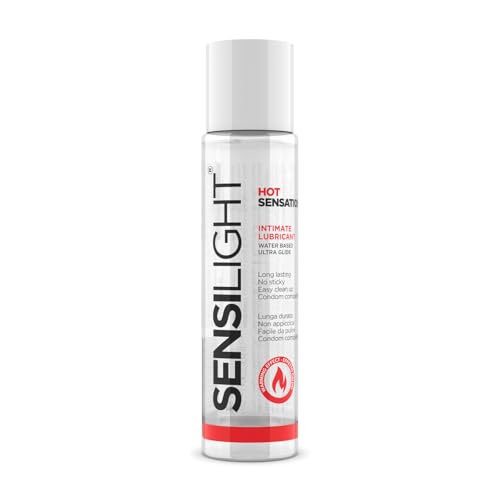 Intimateline | Sensilight Hot Sensation - Gel Lubrificante A Base Acquosa, Azione Lubrificante E Umettante, Dona Senzazione Di Caldo, 60Ml