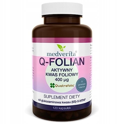 Medverita Q-Folian Quatrefolic 400 Mg 120 Caps | Acido Levomefolico