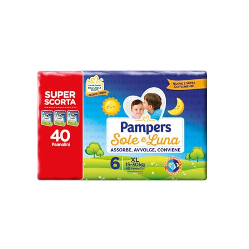 Pampers Sole&Luna Triopack 6^ 15-30 Xl