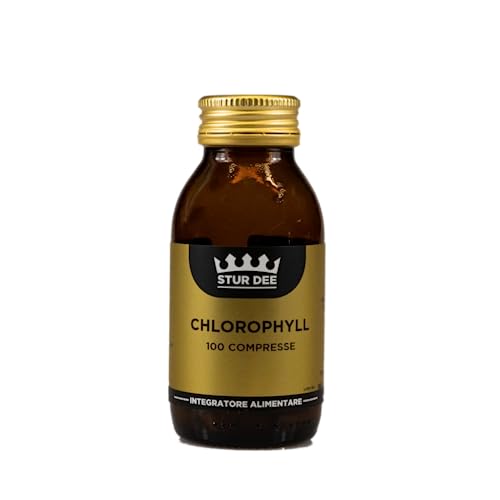 Stur Dee - Chlorophyll, 100 Compresse, Per Ferite A Lunga Guarigione, Integratore Alimentare