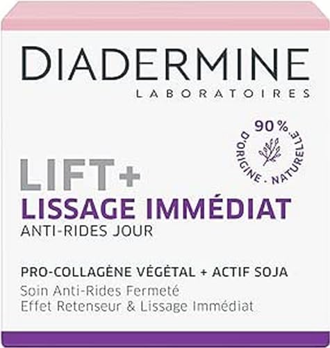 Diadermine - Ascensore + Istantaneo Smooth - Day Care Anti-Rughe Ultra Rassodante - 50 Ml
