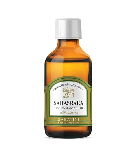 Sahasrara 7° Chakra Body Massage Oil 100Ml - The Chakra Rebalancing System - Fiore D'Oriente