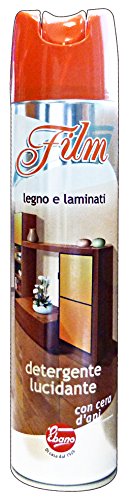 Ebano, Detergente Lucidante Per Legno E Laminati, Spray Per Mobili, Protegge Lucida E Deterge, 400 Ml