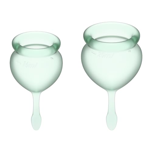 Satisfyer 'Feel Good - Menstrual Cup Set', 15 & 20 Ml