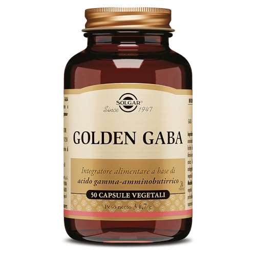Solgar Golden Gaba - 50 Capsule Vegetali