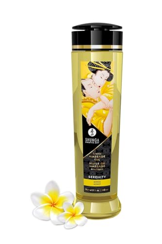 Shunga Serenity Massage Oil / 240 Ml Monoi - 257 G