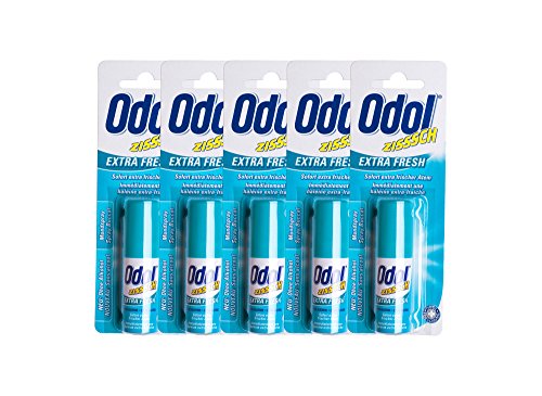 5 X Odol Spray Orale Extra Fresh 15 Ml