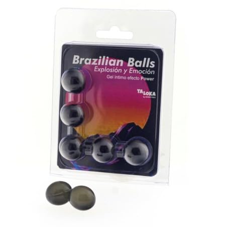 5 Brazilian Balls Explosion De Aromas Gel Excitante Efecto Power