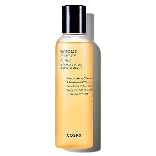 Cosrx Full Fit Propoli Synergy Toner, 150 Ml / 5.07 Fl.Oz | Propoli 72.6% | Korean Skin Care, Paraben Free