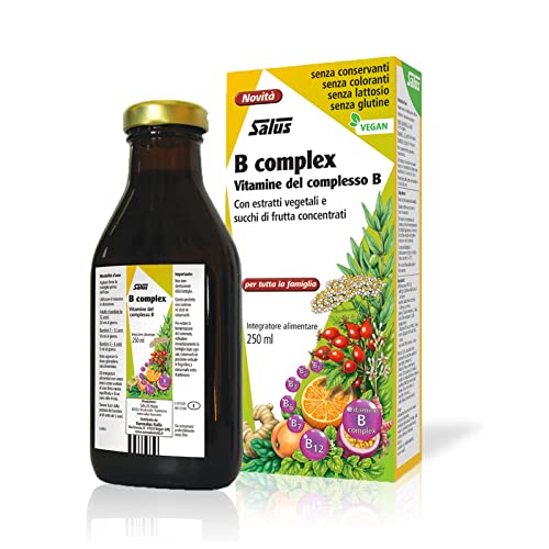 Salus B Complex - Integratore Alimentare Con 6 Vitamine Del Gruppo B Per Favorire Il Metabolismo Energetico - 250Ml