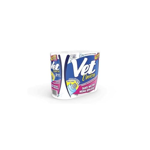 Vet - Carta Igienica, 2 Veli - 4 Maxi Rotoli