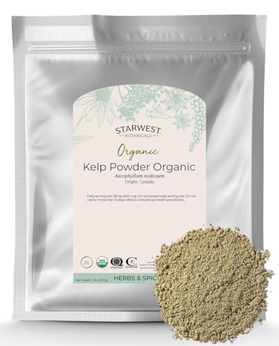 Starwest Botanicals - Polvere All'Ingrosso Del Kelp Organica - 1 Libbra