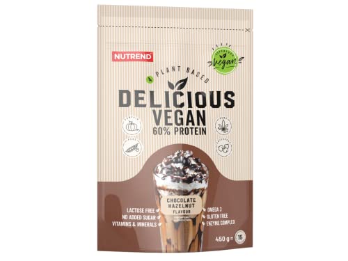 Nutrend Delicious Vegan, Chocolate Hazelnut - 450G