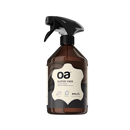 Oa Detergente Per Mobili In Pelle Leather Care (500 Ml) I Pulizia Pelle Divano I Detergente Ecologico Per Tutti I Prodotti In Pelle I Rimuove Sporco E