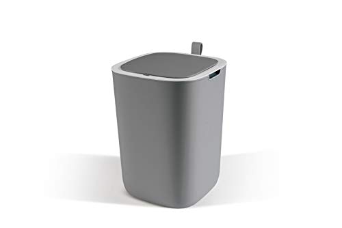 Perfetto Bin Bidone Coll. Iseo Con Sensore - Lt 9 - Grigio - 2360 Gr