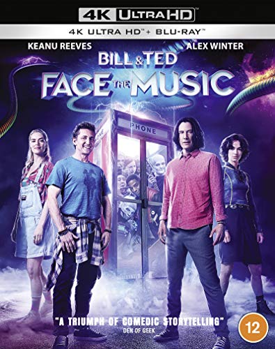 Bill & Ted Face The Music [4K Ultra Hd] [2020] [Blu-Ray] [Region Free]