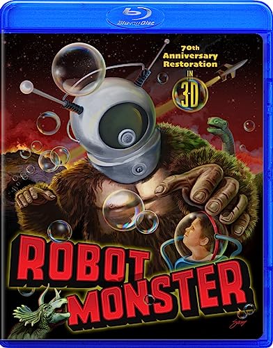 Robot Monster: 70Th Anniversary 3-D Blu-Ray
