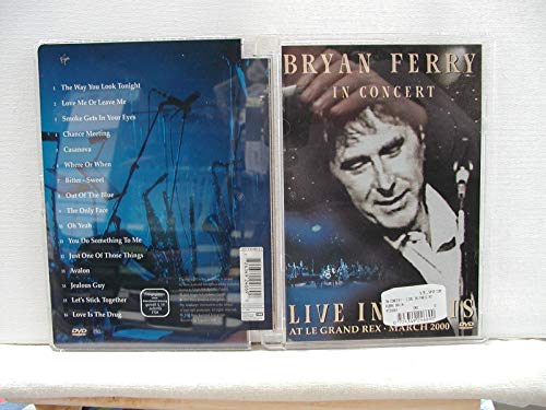 Bryan Ferry In Concert Live In Paris At Le Grand Rex