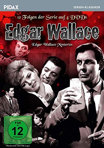 Edgar Wallace (The Edgar Wallace Mysteries) / 12 Folgen Der Krimiserie Von Altmeister Edgar Wallace (Pidax Serien-Klassiker) [4 Dvds]