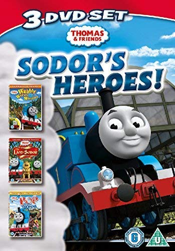 Thomas & Friends: Sodor'S Heroes Triple Pack (Wobbly Wheels & Whistles, Lion Of Sodor, Pop Goes Thomas) [Dvd]