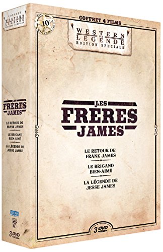 Les Frères James : Le Retour De Frank James + Le Brigand Bien-Aimé + La Légende De Jesse James