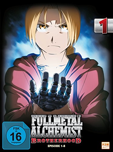 Fullmetal Alchemist: Brotherhood - Volume 1 (Digipack Im Schuber Mit Hochprägung Und Glanzfolie) (2 Disc Set) [Limited Edtion] [Limited Edition]