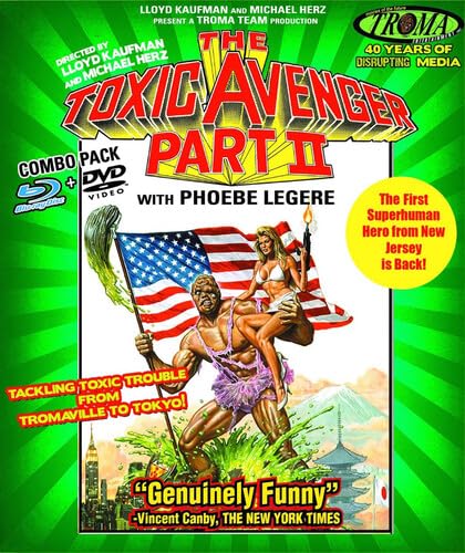 The Toxic Avenger Part Ii Remastered (Blu-Ray + Dvd Combo)