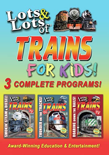 Lots And Lots Of Trains For Kids