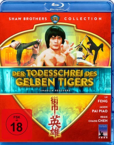 Der Todesschrei Des Gelben Tigers - Shaolin Rescuers (Shaw Brothers Collection) (Blu-Ray)