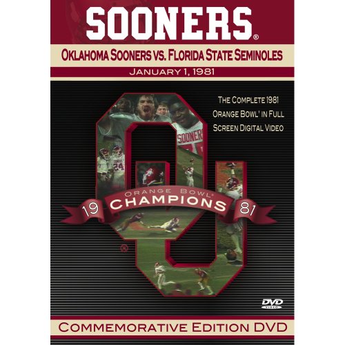 1981 Oklahoma Sooners Vs Florida State Seminoles