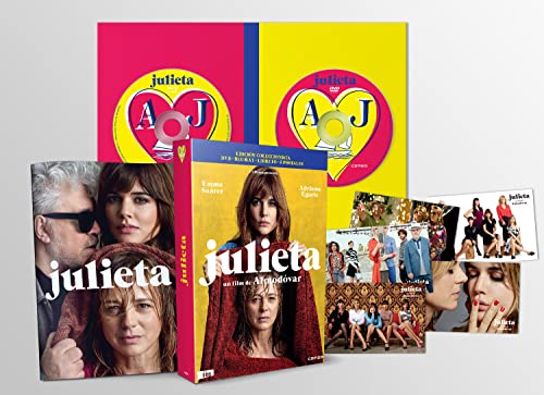 Julieta (Combo Dvd+Bd)+Libreto De 36 Páginas Con Fotografías Inéditas De Nico Bustos + 5 Postales