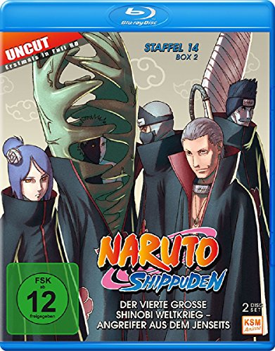 Naruto Shippuden - Staffel 14 - Box 2 [Blu-Ray]