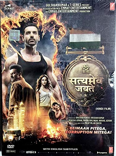 Satyameva Jayate Hindi Dvd - Latest Original Bollywood Film Movie Cinema - English Subtitles