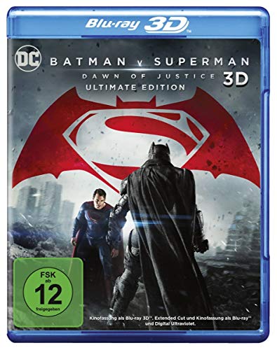 Batman V Superman: Dawn Of Justice (+ Blu-Ray 2D Kinofassung) (+ Blu-Ray 2D Ultimate Edition)