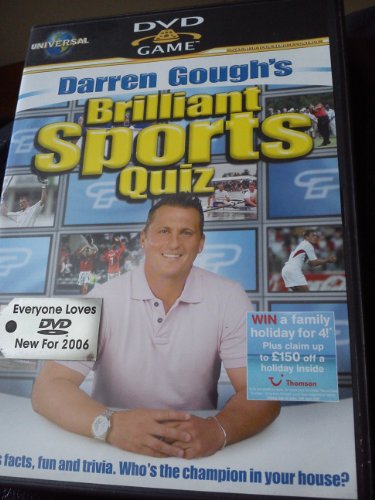 Darren Gough'S Brilliant Sports Quiz - Interactive Dvd Game [Edizione: Regno Unito] [Edizione: Regno Unito]