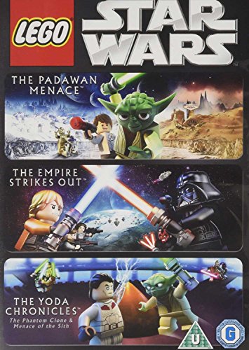 Star Wars Lego - Padawan Menace/The Empire Strikes Out/The Yoda Chronicles [Dvd] [Edizione: Regno Unito]