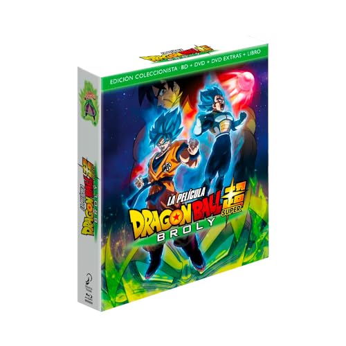 Selecta Vision Broly La Pelicula Edición Coleccionista . Bd + Dvd Extras + Libro - Dragon Ball Super