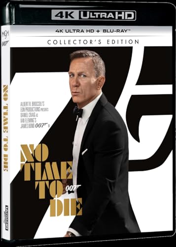 007 No Time To Die (4K Ultra Hd + Blu-Ray)