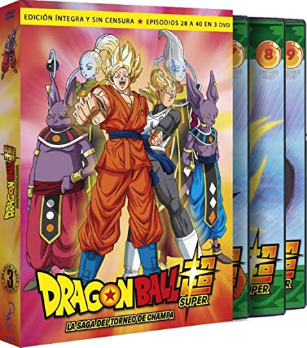 Dragon Ball Super (Dragon Ball Super. Box 3., Importé D'Espagne, Langues Sur Les Détails)