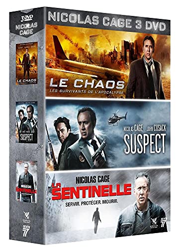 Nicolas Cage : Le Chaos + Suspect + La Sentinelle